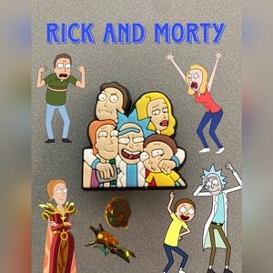 BOGO!! BUNDLE For Discount!!!   Rare Rick and Morty Croc Charm